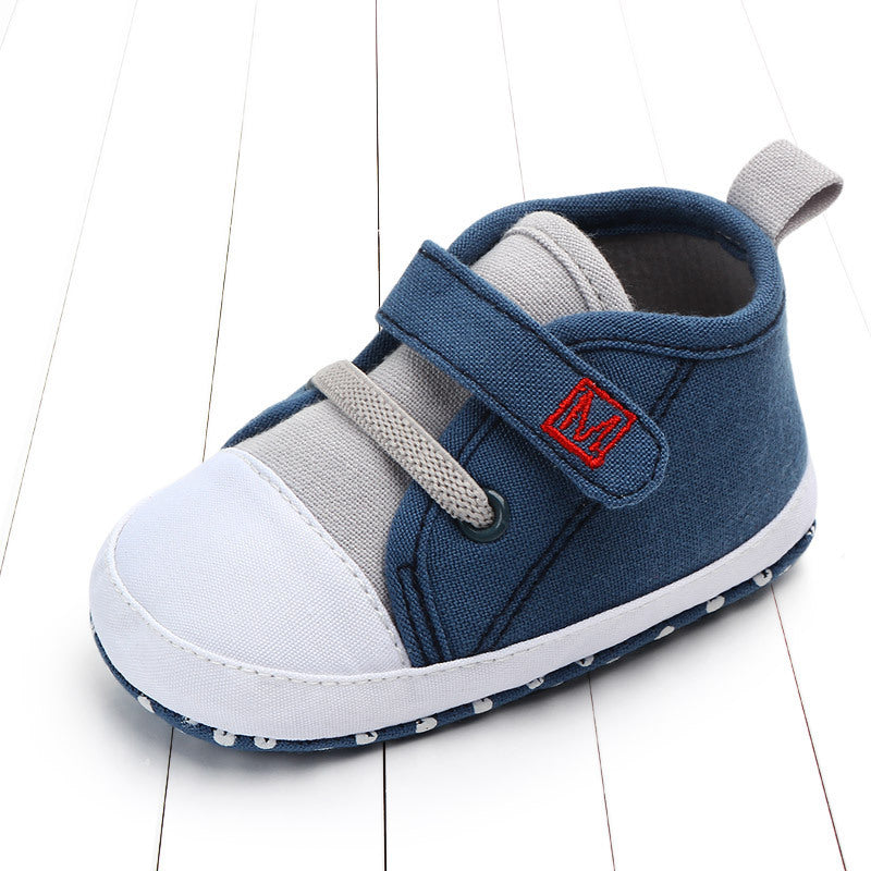 Soft sole baby canvas shoes