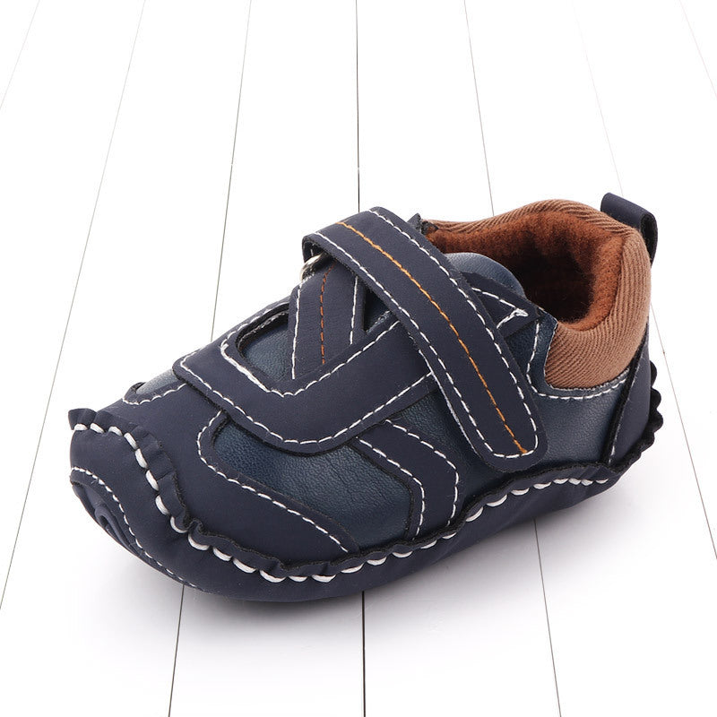 Non-slip soft maze bottom baby shoes