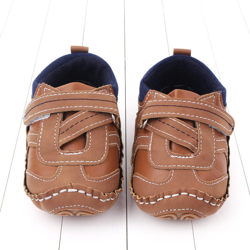 Non-slip soft maze bottom baby shoes