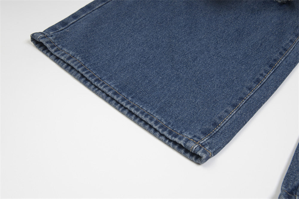 Heavy Industry Ripped Jeans For Men And Women