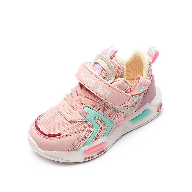 Children's Mesh Fabric Breathable Sneakers