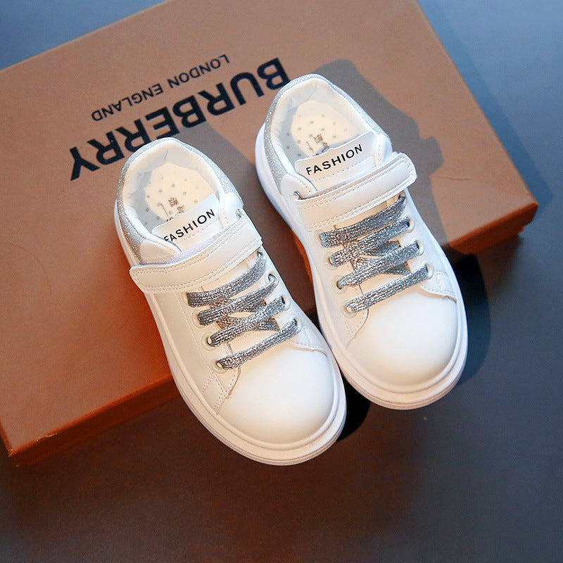 Children's Soft-soled Non-slip Leather Casual Shoes