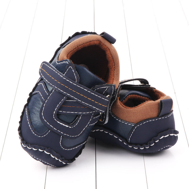 Non-slip soft maze bottom baby shoes
