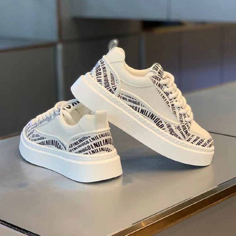 Thick Bottom Wear-resistant Board Shoes Breathable Fashion Casual Sneaker