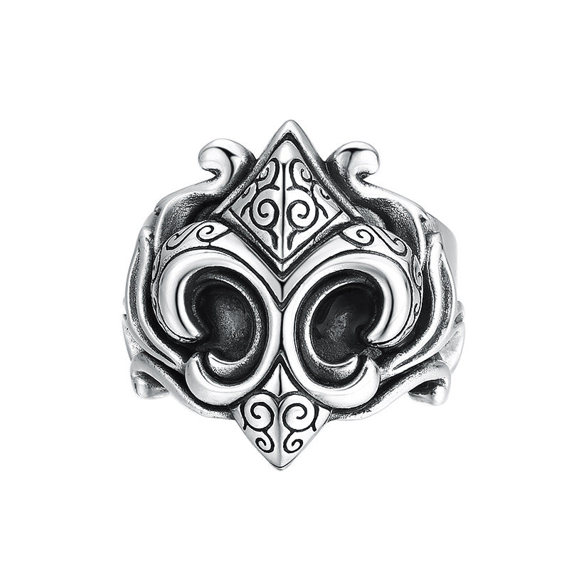 Fashion Personality Boat Anchor Ring Men