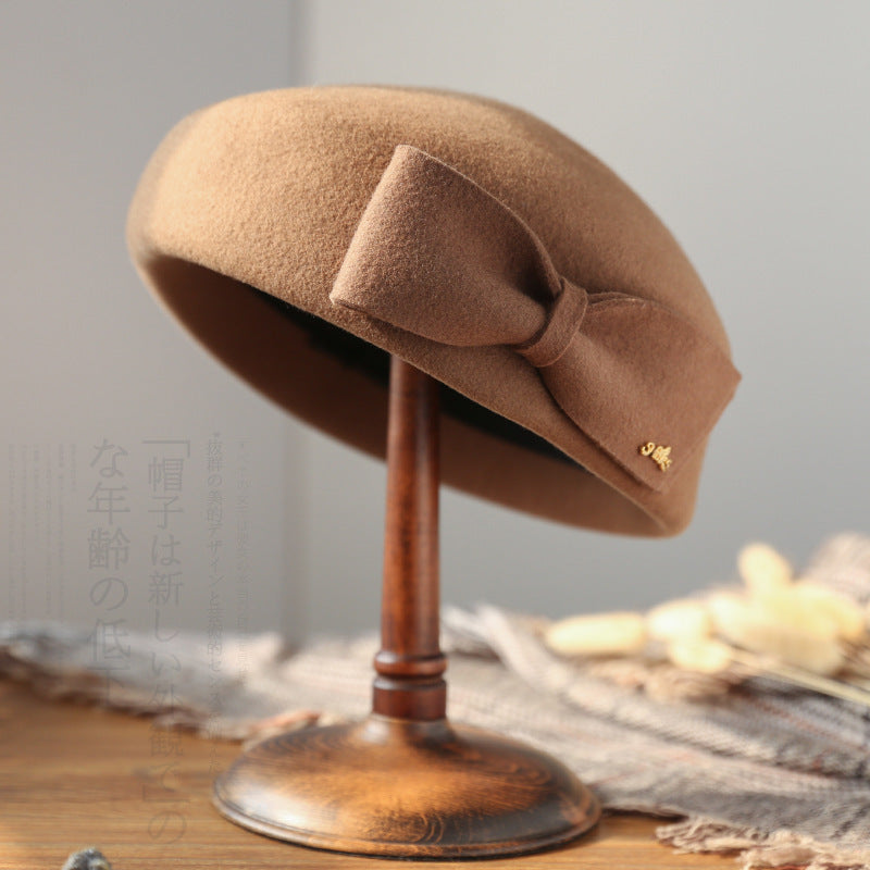 Women's Korean Style Fashion Wool Beret
