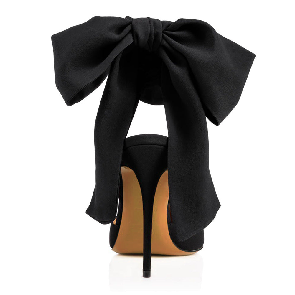 Explosive Pointed Sardinian Cross Bow High Heels