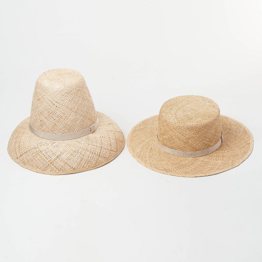 European And American Spring And Summer New Fashion High Top Treasure Grass Big Brim Straw Hat Outdoor Travel Sunscreen Sunshade Beach Straw Hat
