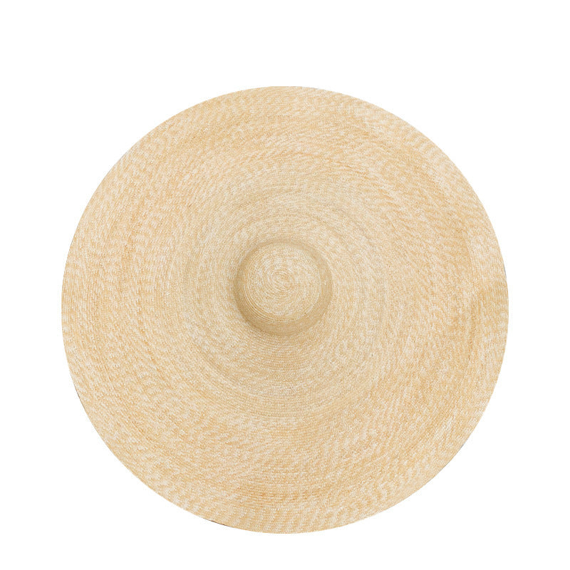 Fashion Simple Retro Big Straw Hat