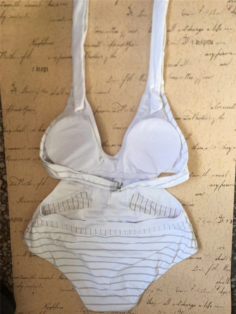 One Piece Nylon Fabric Bikini Sexy Fashion Swimsuit