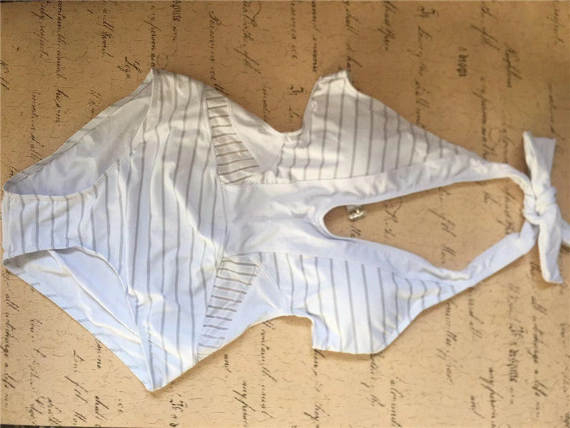 One Piece Nylon Fabric Bikini Sexy Fashion Swimsuit