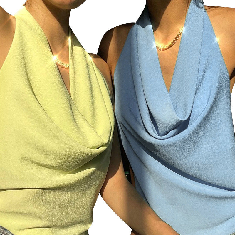 Sexy V-neck Halter Vest Women