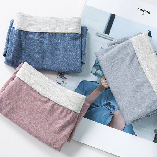 Boxer Shorts Modal Material Solid Color Men'S Underwear