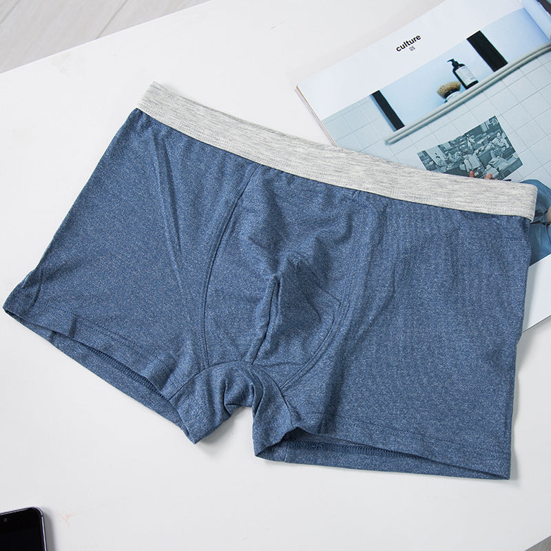 Boxer Shorts Modal Material Solid Color Men'S Underwear