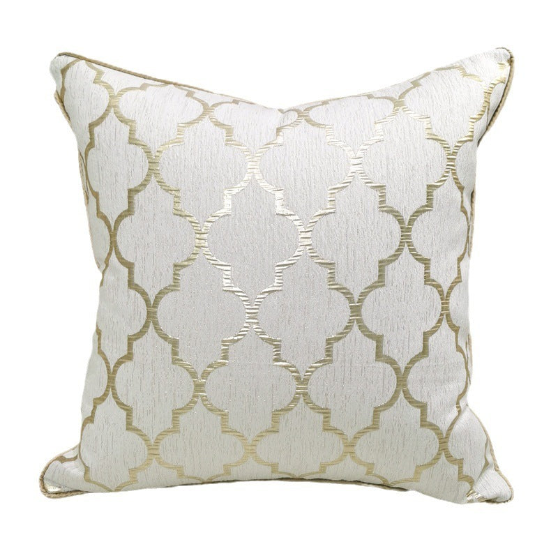 Chair Pillow Cover Light Luxury And Simplicity Modern Beige Gold