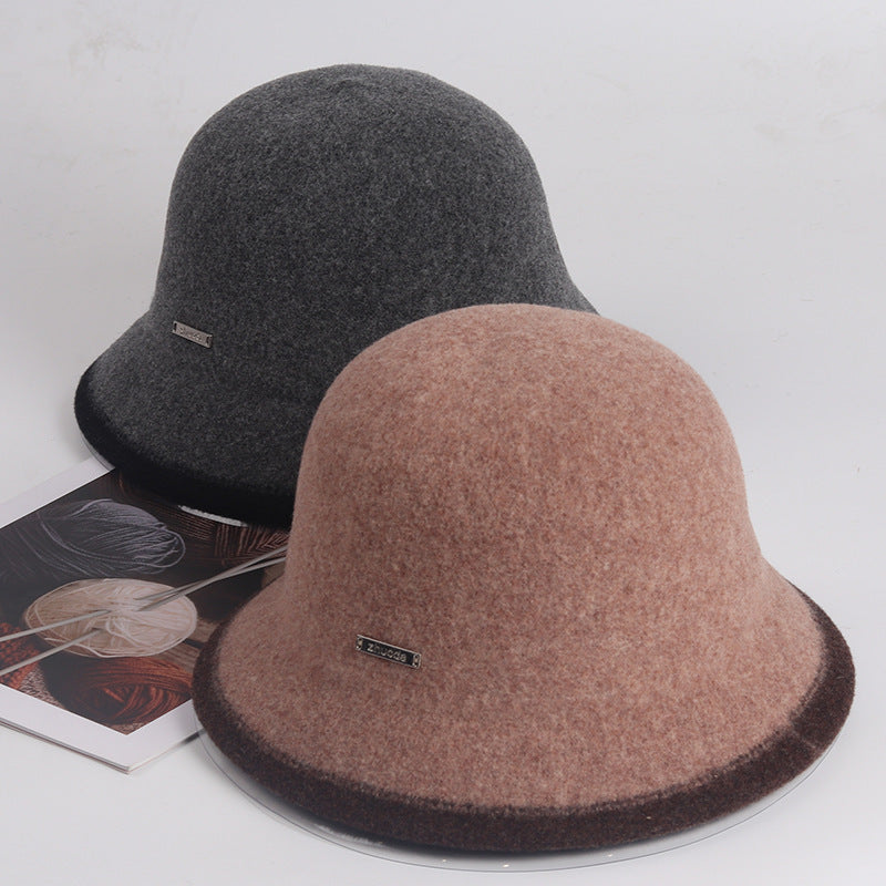 Two Color And Versatile Knitting And Splicing Wool Cloth