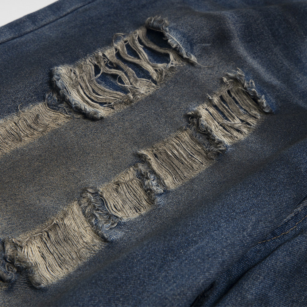 Heavy Industry Ripped Jeans For Men And Women