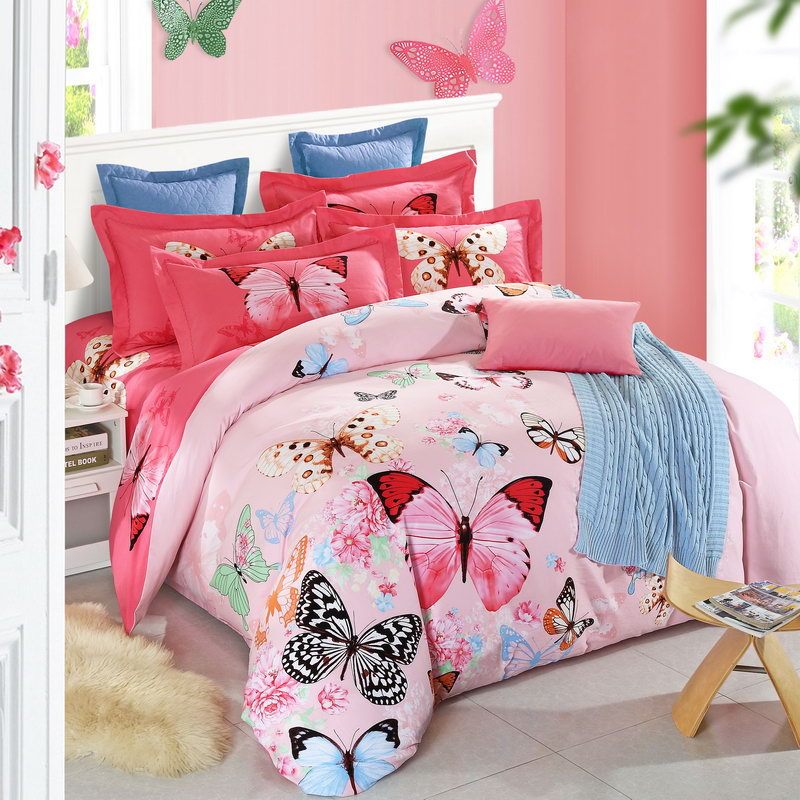 Four-piece cotton bed