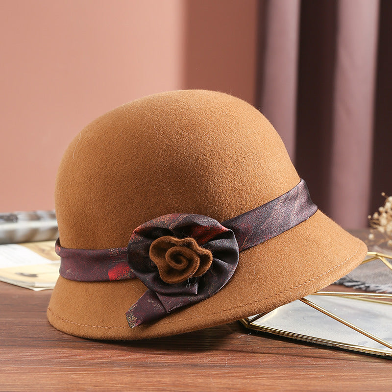 Women's Autumn And Winter Wool Cap Korean Style All-matching