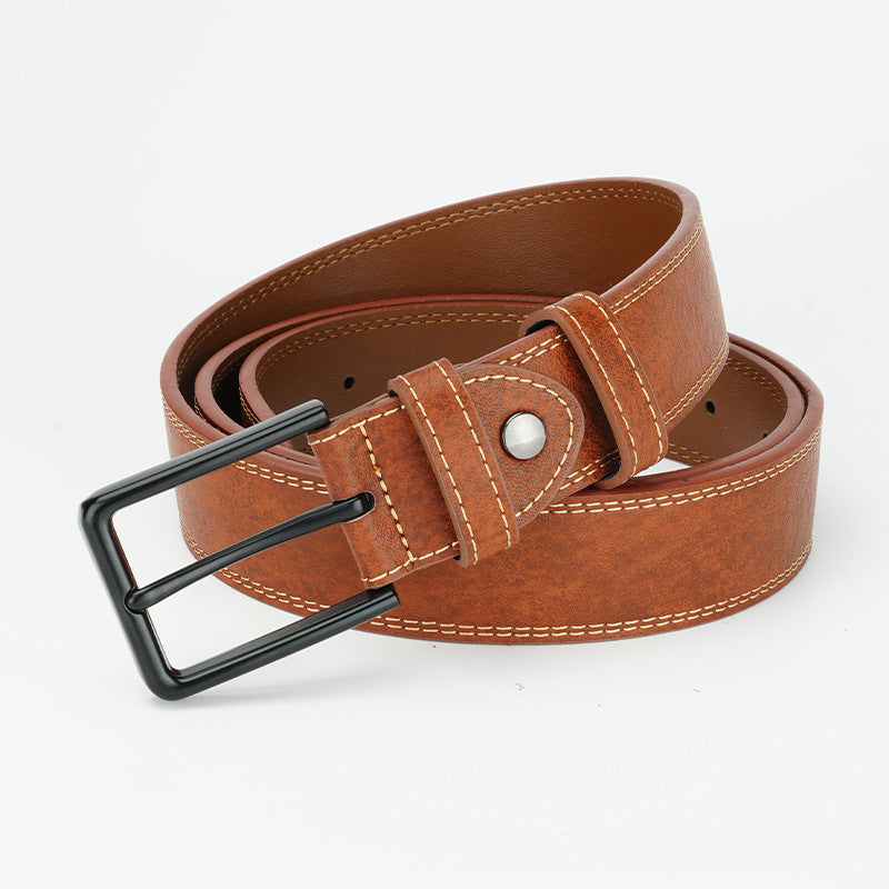 Retro Style Men's Leather Belt Belt New
