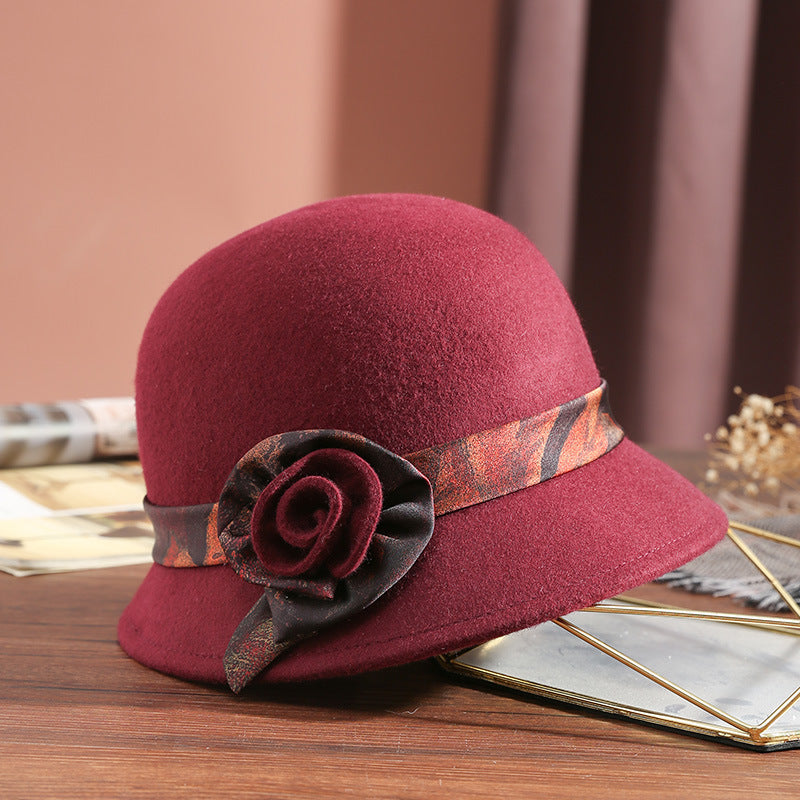 Women's Autumn And Winter Wool Cap Korean Style All-matching
