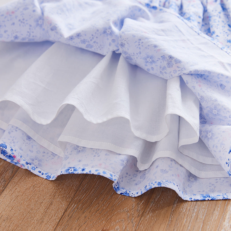 Girls Cut Flower Dress For Children
