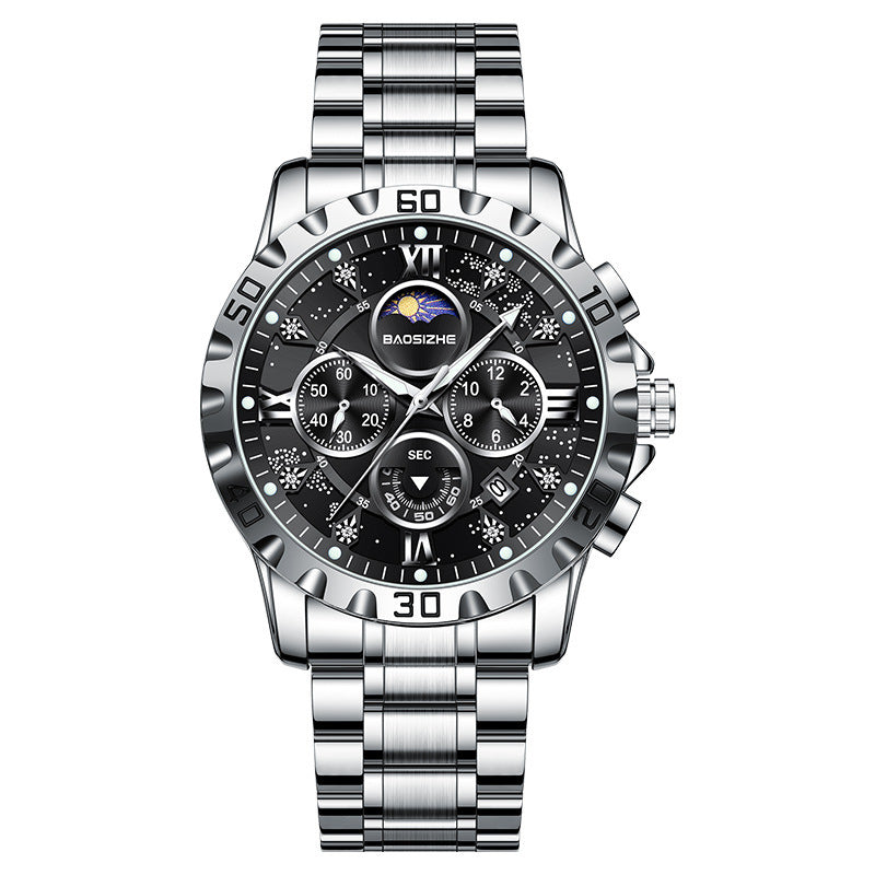 Men's Business Non-mechanical Luminous Waterproof Quartz Fashion Watch
