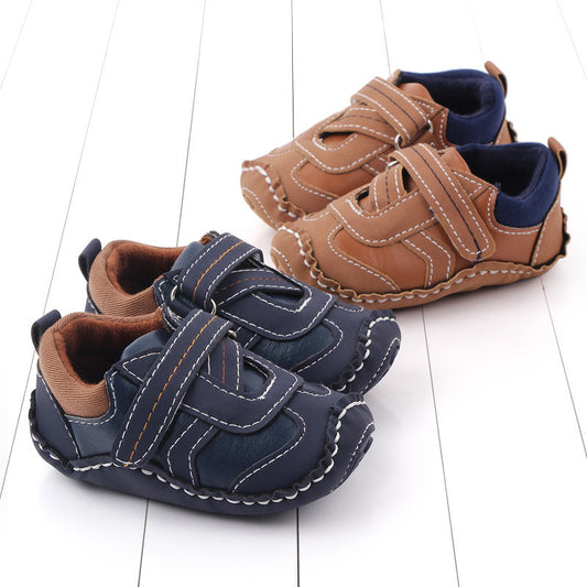 Non-slip soft maze bottom baby shoes