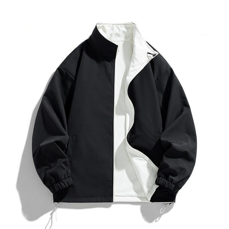 Spring And Autumn Double-sided Men's Shell Jacket Casual Top