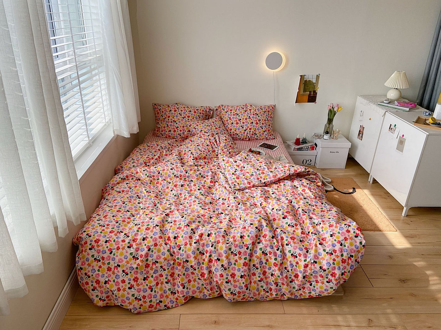 Four Piece Cotton Comfortable Bed Sheet Bedding
