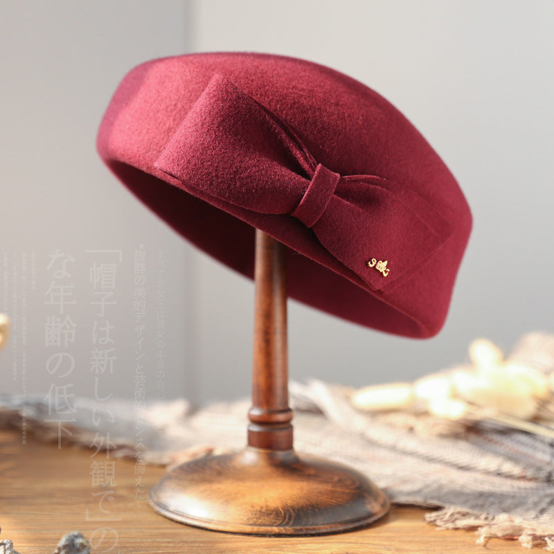 Women's Korean Style Fashion Wool Beret
