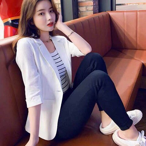 Spring And Summer Leisure Versatile Suit Coat