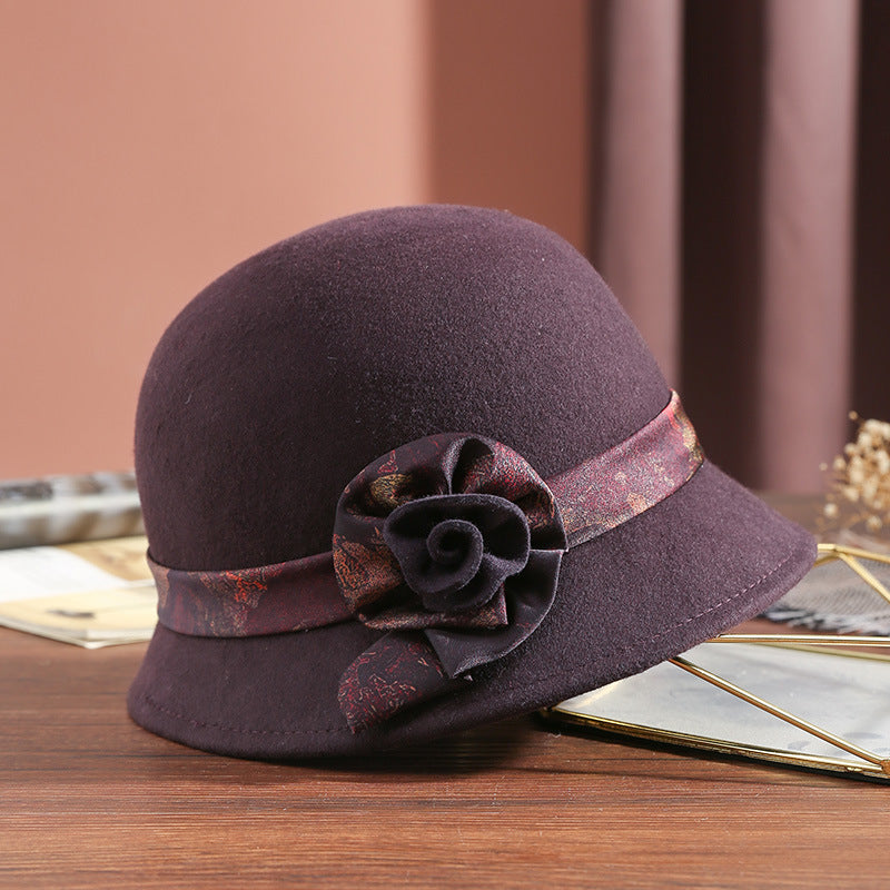 Women's Autumn And Winter Wool Cap Korean Style All-matching