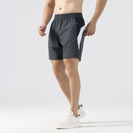 Summer Plus Size Shorts Men's Stretch Sports Shorts Outdoor Fitness
