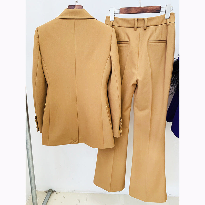 Ladies New Graceful Embroidery Suit Two-piece Suit