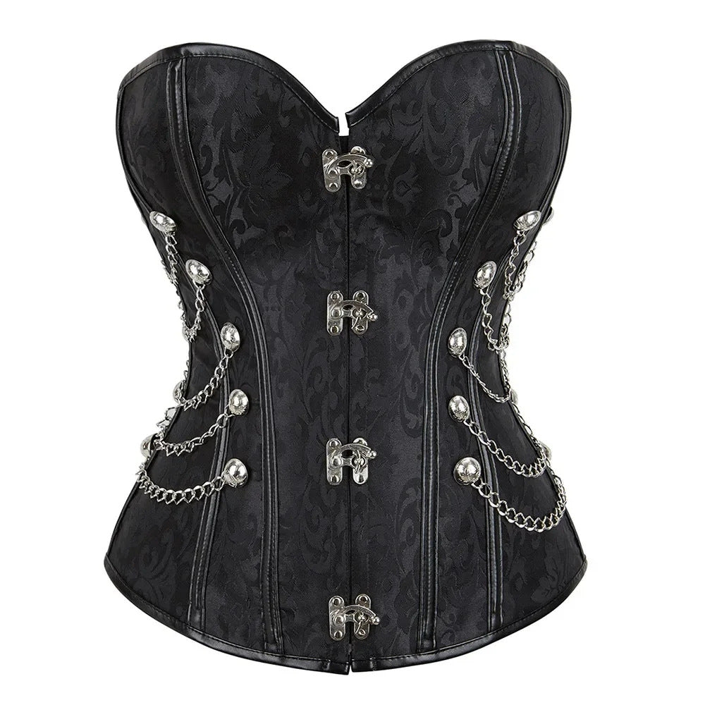 Ladies Fashion Personality Gothic Steampunk Corset