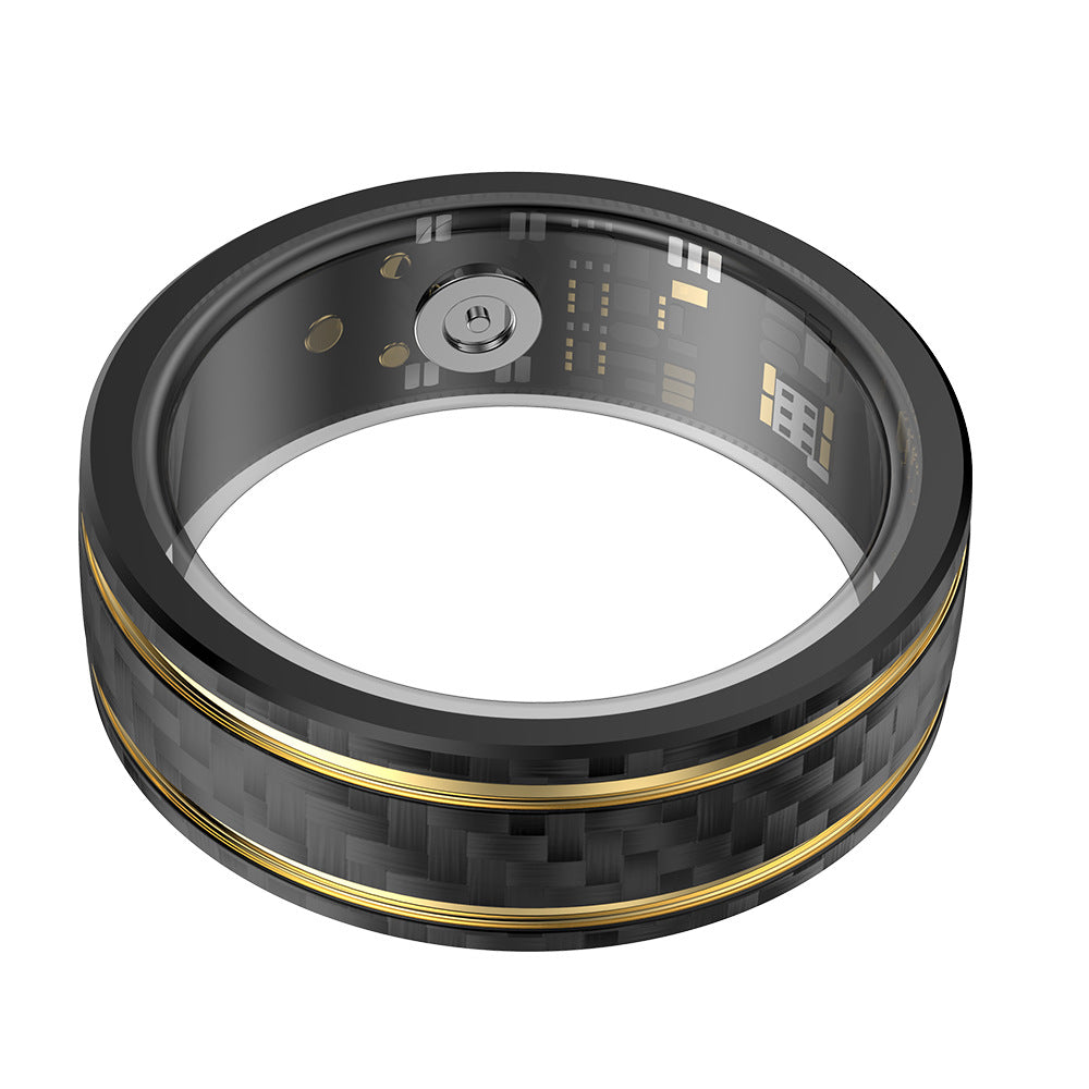 Heart Rate Blood Pressure Blood Oxygen Sleep Monitoring Waterproof W8 Smart Ring