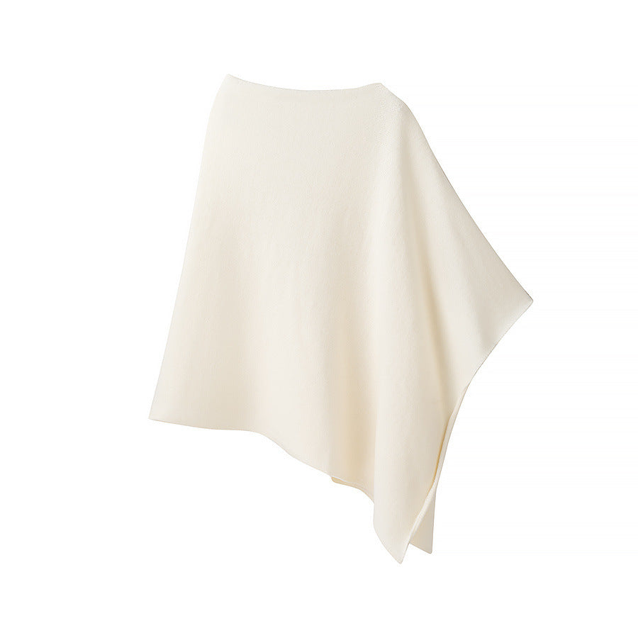 Women's French-style Minimalist Sweater Shawl