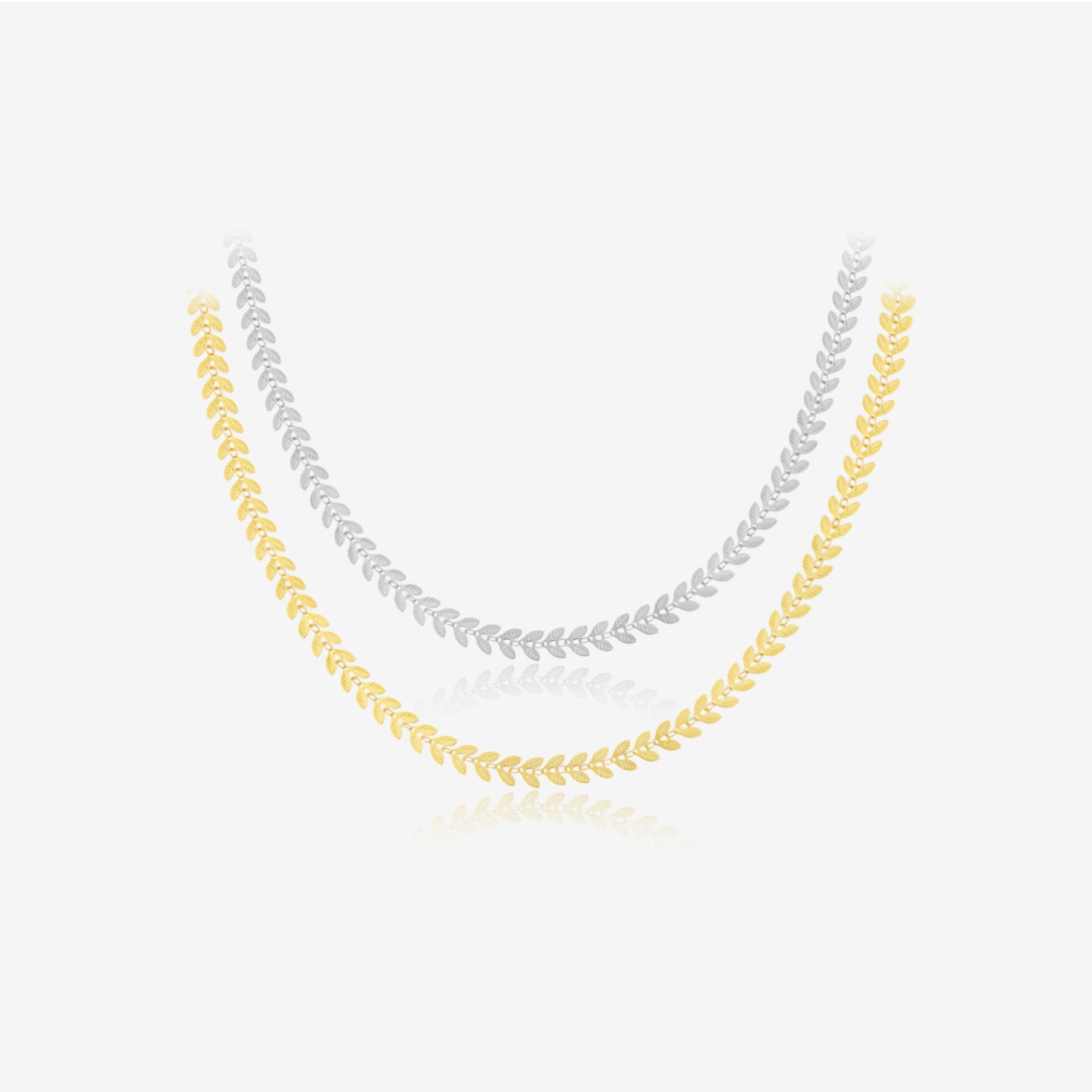 Women's All-match S925 Sterling Silver Leaf Necklace