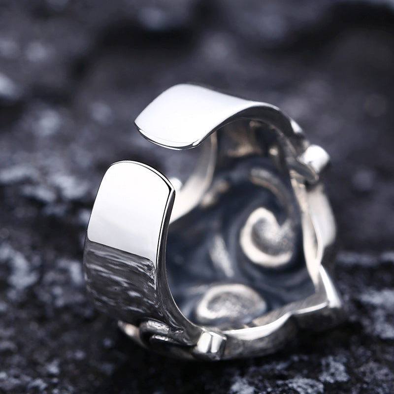 Fashion Personality Boat Anchor Ring Men