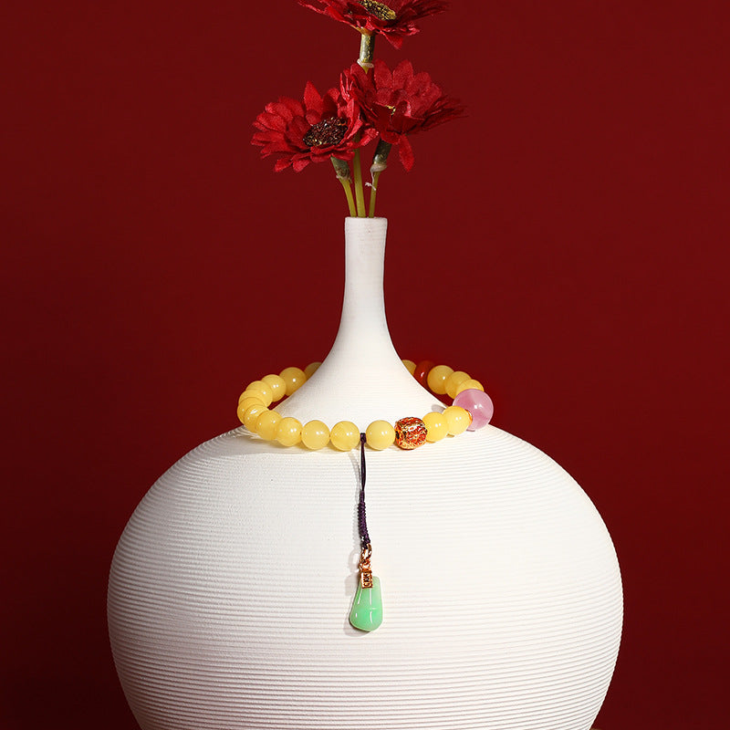 Fashion Natural Russian Beeswax Bracelet For Women