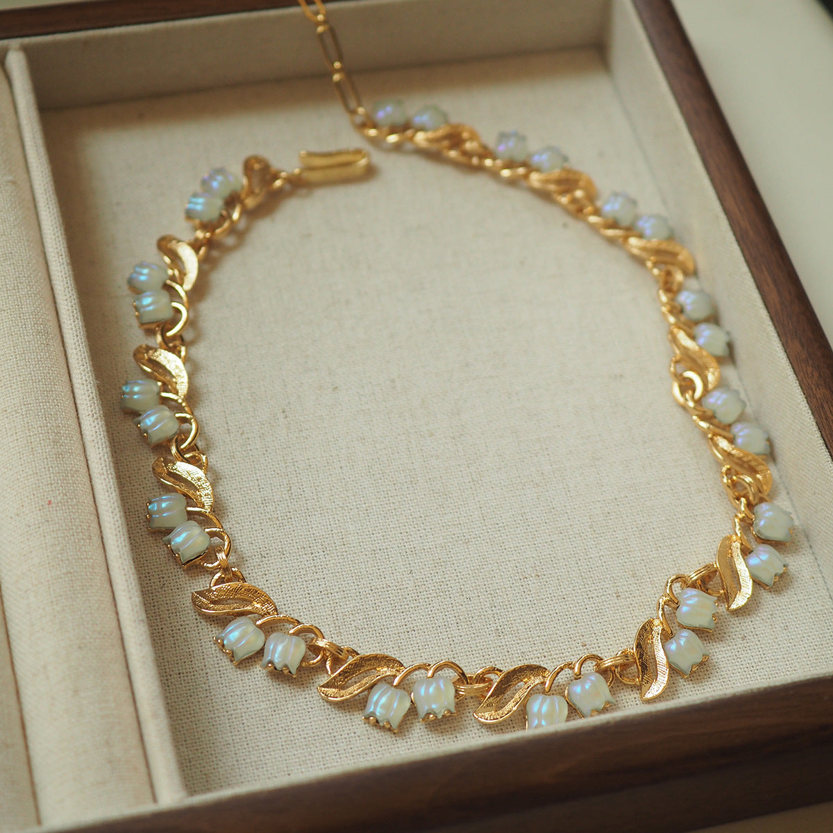 Birthday Ribbon Linglan Retro Three-dimensional Necklace