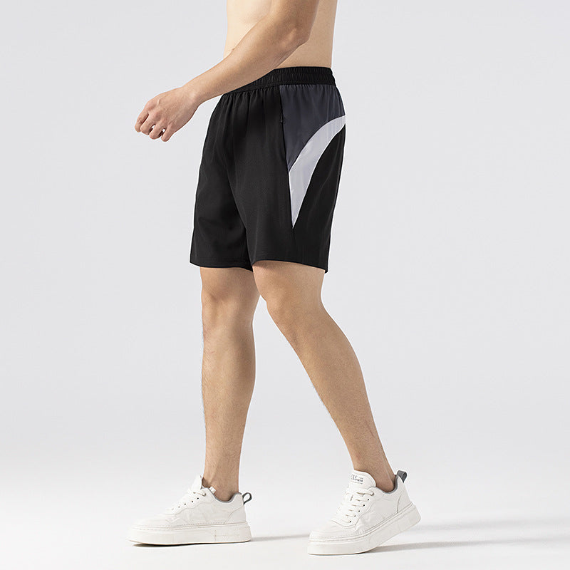 Summer Plus Size Shorts Men's Stretch Sports Shorts Outdoor Fitness