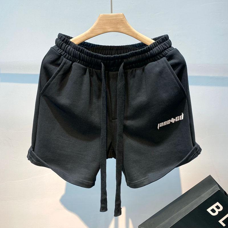 Cotton Shorts Men's Loose Straight Five Points