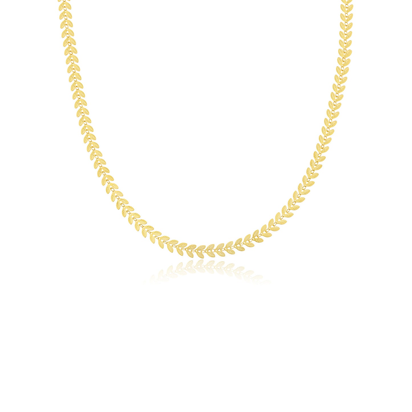 Women's All-match S925 Sterling Silver Leaf Necklace