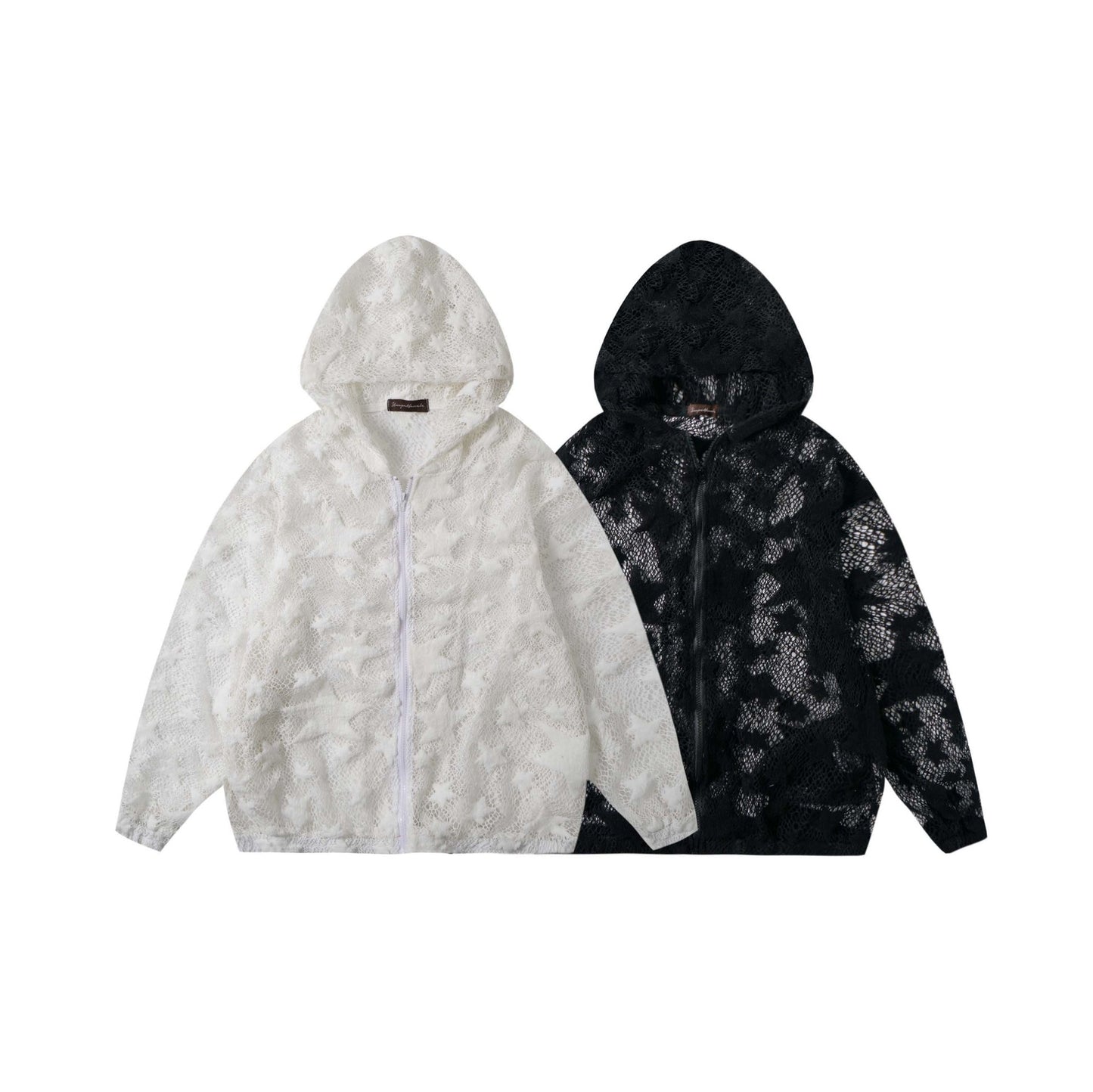 Women's American Retro Simple Loose Hooded Coat