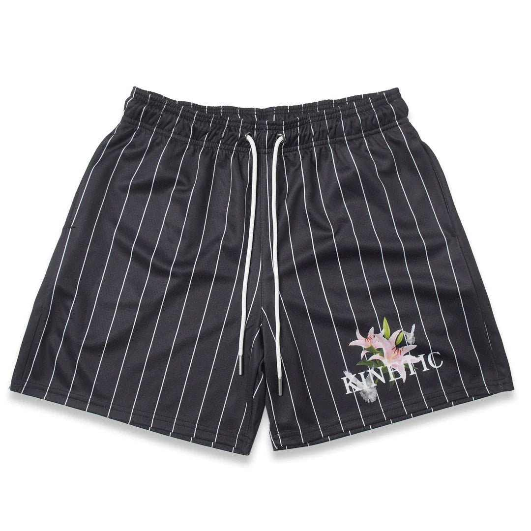 Summer New Striped Pattern Casual Fitness Shorts