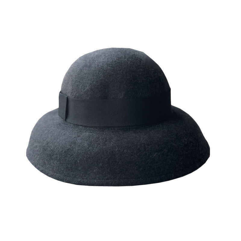 Woolen Bell Top Versatile Basin Hat Fisherman Hat