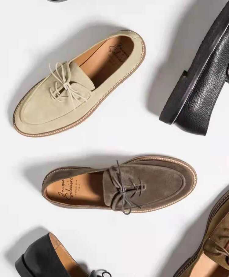 National Niche OLIVIER Yupi Men's Thick Bottom Retro Loafers