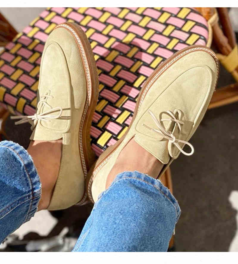 National Niche OLIVIER Yupi Men's Thick Bottom Retro Loafers